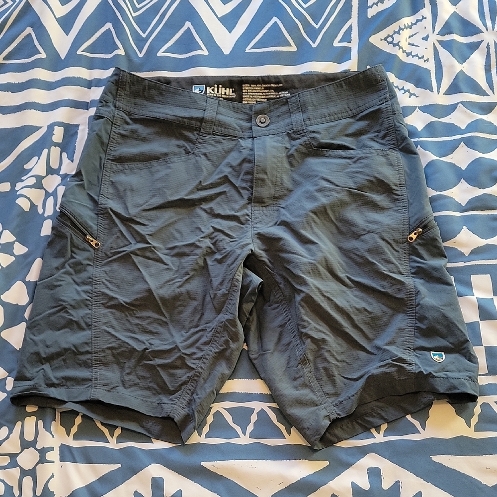 Kuhl Men's Navy Cargo Shorts